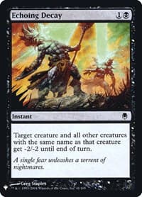 Echoing Decay from The List Reprints