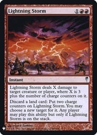 Lightning Storm from The List Reprints