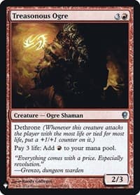 Treasonous Ogre from The List Reprints