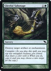 Gleeful Sabotage from The List Reprints