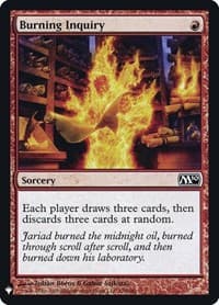 Burning Inquiry from The List Reprints
