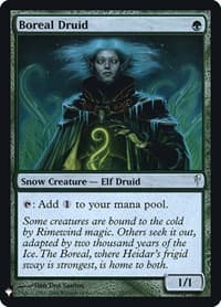 Boreal Druid from The List Reprints