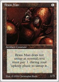 Brass Man from Summer Magic