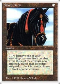 Ebony Horse from Summer Magic