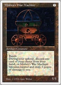 Mishra's War Machine from Summer Magic