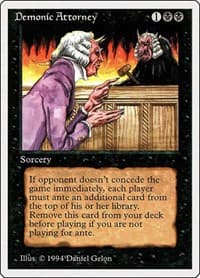 Demonic Attorney from Summer Magic