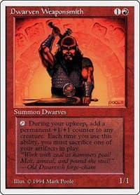 Dwarven Weaponsmith from Summer Magic