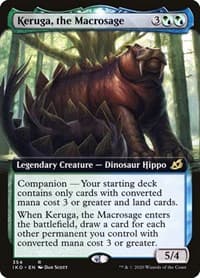 Keruga, the Macrosage (Extended Art) from Ikoria: Lair of Behemoths