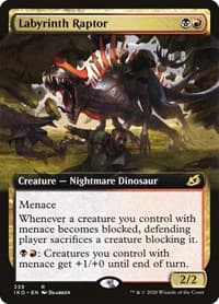Labyrinth Raptor (Extended Art) from Ikoria: Lair of Behemoths