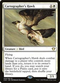 Cartographer's Hawk from Commander 2020