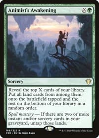 Animist's Awakening from Commander 2020