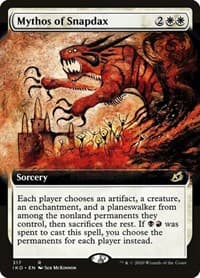 Mythos of Snapdax (Extended Art) from Ikoria: Lair of Behemoths