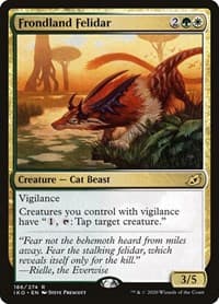 Frondland Felidar from Ikoria: Lair of Behemoths