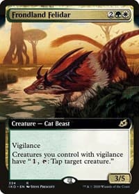 Frondland Felidar (Extended Art) from Ikoria: Lair of Behemoths