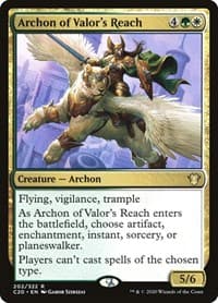 Archon of Valor's Reach from Commander 2020