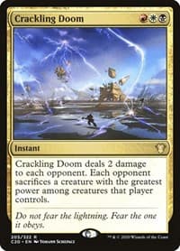 Crackling Doom from Commander 2020