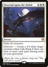 Descend upon the Sinful from Commander 2020