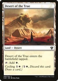 Desert of the True from Commander 2020
