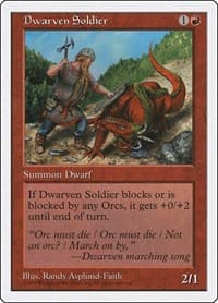 Dwarven Soldier from Fifth Edition