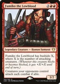 Fumiko the Lowblood from Commander 2020