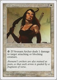 D'Avenant Archer from Fifth Edition