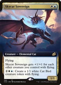 Skycat Sovereign (Extended Art) from Ikoria: Lair of Behemoths