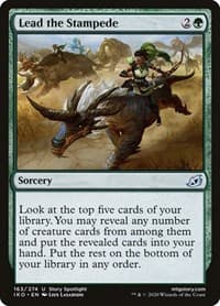 Lead the Stampede from Ikoria: Lair of Behemoths