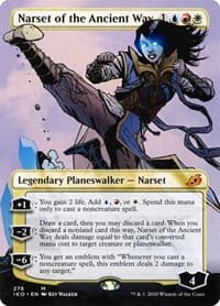 Narset of the Ancient Way (Borderless) from Ikoria: Lair of Behemoths