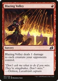Blazing Volley from Ikoria: Lair of Behemoths