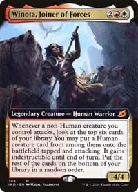 Winota, Joiner of Forces (Extended Art) from Ikoria: Lair of Behemoths
