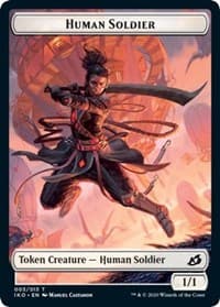 Human Soldier Token (003) from Ikoria: Lair of Behemoths