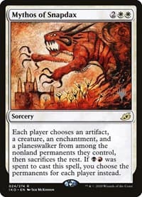 Mythos of Snapdax from Promo Pack: Ikoria