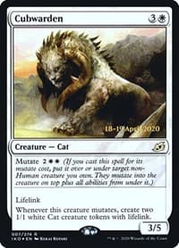 Cubwarden from Prerelease Cards