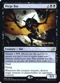 Dirge Bat from Prerelease Cards