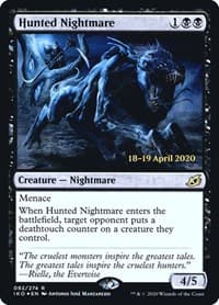 Hunted Nightmare from Prerelease Cards