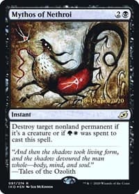 Mythos of Nethroi from Prerelease Cards