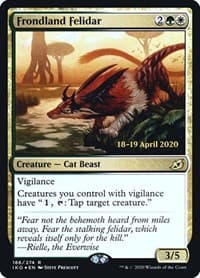 Frondland Felidar from Prerelease Cards