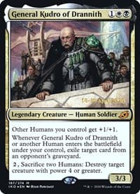 General Kudro of Drannith from Prerelease Cards