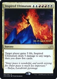 Inspired Ultimatum from Prerelease Cards