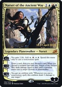 Narset of the Ancient Way from Prerelease Cards