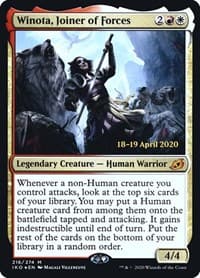 Winota, Joiner of Forces from Prerelease Cards