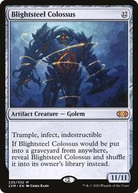 Blightsteel Colossus from Double Masters
