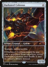 Darksteel Colossus from Secret Lair Drop Series