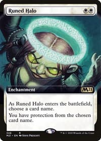 Runed Halo (Extended Art) from Core Set 2021