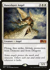 Baneslayer Angel from Core Set 2021