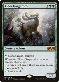 Elder Gargaroth from Core Set 2021