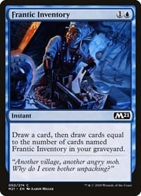 Frantic Inventory from Core Set 2021