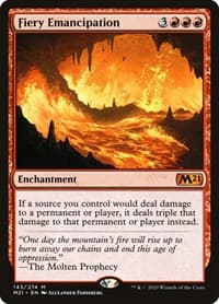 Fiery Emancipation from Core Set 2021