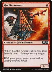 Goblin Arsonist from Core Set 2021