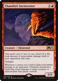 Chandra's Incinerator from Core Set 2021